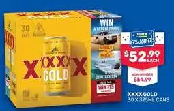 Bottlemart XXXX Gold offer