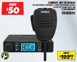 Autobarn Compact UHF CB Mobile Uniden offer