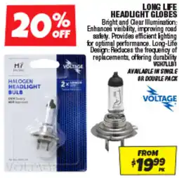 Autobarn Voltage Halogen Headlight Bulb offer
