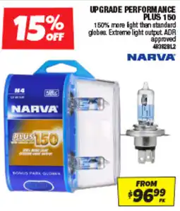 Autobarn Narva Upgrade Performance Plus 150 offer