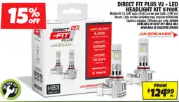 Autobarn Direct Fit Plus V2 LED Bulb Kit offer