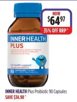 Wizard Pharmacy Inner Health Plus Probiotic offer