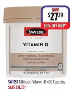 Wizard Pharmacy Swisse Ultiboost Vitamin D offer