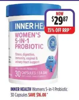 Wizard Pharmacy Inner Health Womens 5-in-1 Probiotic offer