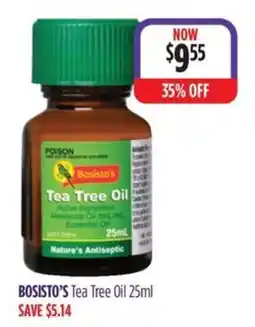 Wizard Pharmacy Bosisto's Tea Tree Oil offer