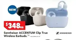 Harvey Norman Sennheiser ACCENTUM Clip True Wireless Earbuds offer