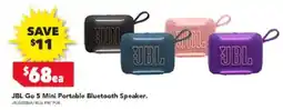 Harvey Norman JBL Go 5 Mini Portable Bluetooth Speaker offer