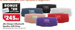 Harvey Norman JBL Charge 6 Bluetooth Speaker with Strap offer
