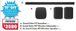 Harvey Norman LG Sound Suite H7 Soundbar offer
