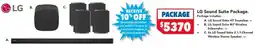Harvey Norman LG Sound Suite Package offer