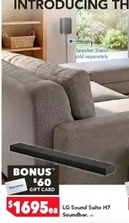 Harvey Norman LG Sound Suite H7 Soundbar offer