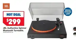 Harvey Norman JBL Authentics Spinner Bluetooth Turntable offer