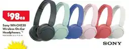 Harvey Norman Sony WH-CH530 Wireless On-Ear Headphones offer