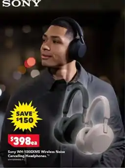 Harvey Norman Sony WH-1000XM5 Wireless Noise Cancelling Headphones offer