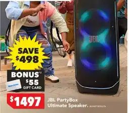 Harvey Norman JBL PartyBox Ultimate Speaker offer
