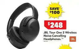 Harvey Norman JBL Tour One 2 Wireless Noise-Cancelling Headphones offer