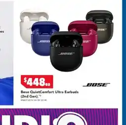 Harvey Norman Bose QuietComfort Ultra Earbuds (2nd Gen) offer