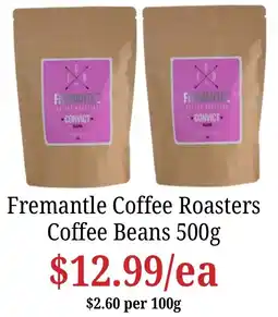 Farmer Jack's Fremantle Coffee Roasters Coffee Beans offer