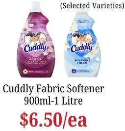 Farmer Jack's Cuddly Fabric Softener offer