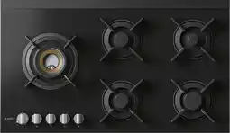 Designer Appliances Asko 90cm Glass 5 Burner Gas Cooktop offer