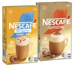 IGA Nescafé Coffee Sachets 8‑10 Pack Selected Varieties offer