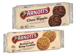 IGA Arnott’s Sweet Biscuits 250g or Smith’s Crackers 160g Selected Varieties offer