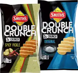 IGA Smith’s Double Crunch Chips Selected Varieties offer