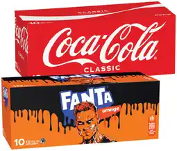 IGA Coca-Cola, Sprite or Fanta 10x375mL Selected Varieties offer