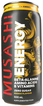 IGA Musashi Energy Drink Selected Varieties offer