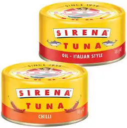 IGA Sirena Tuna Selected Varieties offer