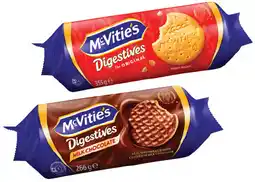 IGA McVities Digestives 232‑355g Selected Varieties offer