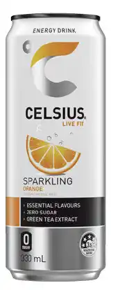 IGA Celsius Sparkling Energy Drink Selected Varieties offer