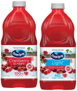 IGA Ocean Spray Fruit Drink Selected Varieties offer
