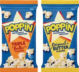 IGA Poppin Microwave Popcorn Selected Varieties offer