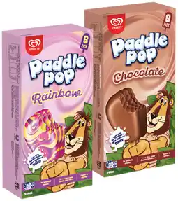 IGA Streets Paddle Pop Selected Varieties offer