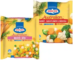 IGA Birds Eye Snap Frozen Vegetables Selected Varieties offer