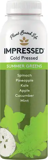 IGA Impressed Cold Pressed Juice Selected Varieties offer