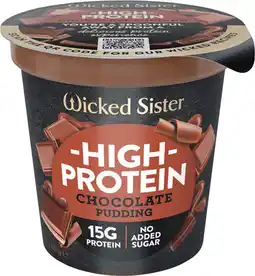 IGA Wicked Sister High Protein Pudding Selected Varieties offer