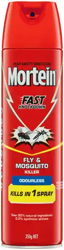 IGA Mortein Fast Knockdown Fly & Mosquito Killer Odourless Spray offer