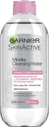 IGA Garnier Skin Active All in 1 Micellar Cleansing Water offer