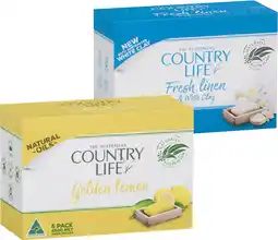 IGA Country Life Bar Soap Selected Varieties offer