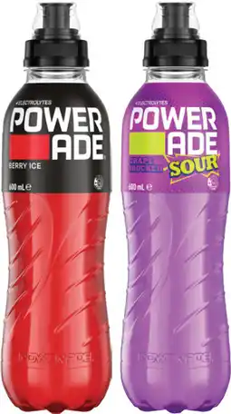 IGA Powerade or Powerade Active Water 600mL Selected Varieties offer