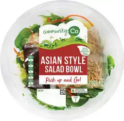 IGA Community Co Asian Style Salad Bowl offer