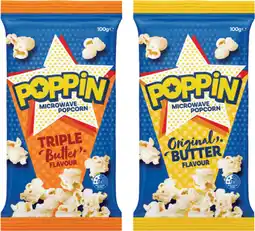 IGA Poppin Microwave Popcorn Selected Varieties offer