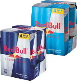 IGA Red Bull Energy Drink Selected Varieties offer
