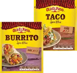 IGA Old El Paso Spice Mix Selected Varieties offer