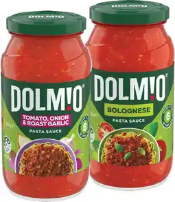 IGA Dolmio Pasta Sauce 490‑500g Selected Varieties offer