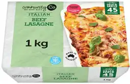 IGA Community Co Italian Meals Selected Varieties offer