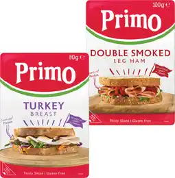 IGA Primo Sliced or Shaved Meats 80-100g Selected Varieties offer