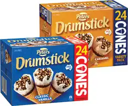 IGA Peters Drumstick or Summer Faves 24 Pack Selected Varieties offer